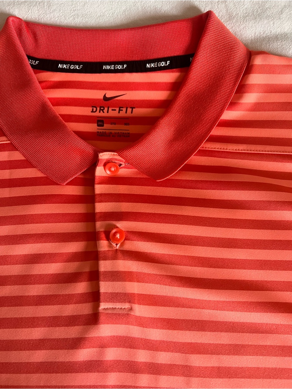 Nike Men's Dry Victory Stripe Golf Polo Dri-FIT
